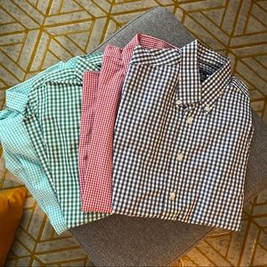 Lot of Brooks Brothers boys button up shirts